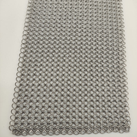 Chaîne en acier inoxydable 316L de qualité supérieure, anti-coupure, pour sacs, vêtements, gants, accessoires, quincaillerie, sangle métallique