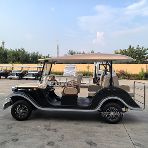 Wholesale ZOWN Retro Style Electric <b>Vintage</b> Car 4-Wheel 6/8/10 Seater Low Price Zero Emissions <b>Safe</b> Reliable Sightseeing Travel - Product Image 4