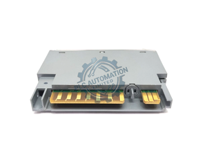 Módulo PLC 1734IE8C, Controlador de Automatización Industrial con Conectores Dorados y Carcasa Gris, Acoplador EtherCAT 8 I/O 240V - Product Image 1