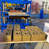 Machine à fabriquer des briques en argile électriques entrecroisées RPT4-10, machine automatique de fabrication de blocs