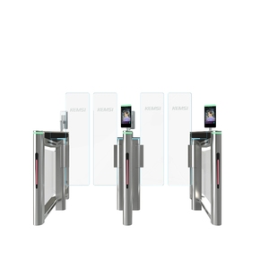 Sistema de Control de Acceso con Torniquete de Velocidad Automático Antiestático ESD KMS para Entrada Principal de Fábrica de Electrónica y Sala Limpia - Product Image 2