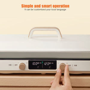 <span class=keywords><strong>Plaque</strong></span> chauffante électrique antiadhésive à <span class=keywords><strong>2</strong></span> brûleurs Cuisinière à <span class=keywords><strong>induction</strong></span> <span class=keywords><strong>Plaque</strong></span> de cuisson électrique domestique pour barbecue - Product Image 2