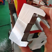 Machine de découpe d'aluminium multifonctionnelle 455CNC à 45 degrés, scie circulaire électrique, machine de découpe de profilés en aluminium CNC