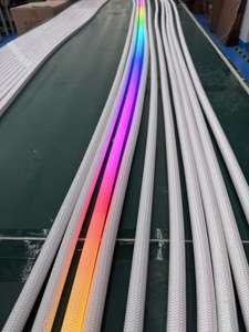 Bande LED néon super lumineuse en nylon RVB, flexible, couleur rêveuse, pour chambre à coucher, intérieur, 360 degrés - Product Image 6