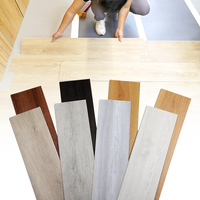 Luxus selbst klebende Boden Home Decor Aufkleber Holz Vinyl Laminat Peel and Stick wasserdichte Kunststoff PVC-Bodenbeläge Fliesen