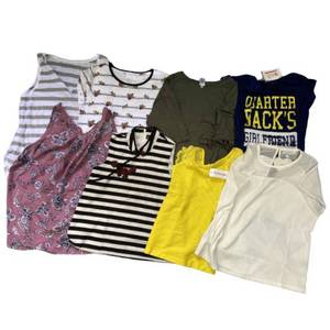 Vestidos de algodón usados para mujer, blusas de nailon para dormir/usar y pantalones mixtos, pantalones Polo para mujer, Faldas de seda polivinílica para mujer - Product Image 1