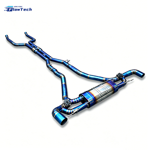 Sistema de escape Cat Back Valvetronic de titanio Elite Craft para X7 M50i: Sonido deportivo robusto y optimización de la potencia - Product Image 1