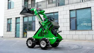 Stand On Mini Wheeled Loader Hot Sales Landscaping Machine Cheap Mini Skid Steer Loader For Sale