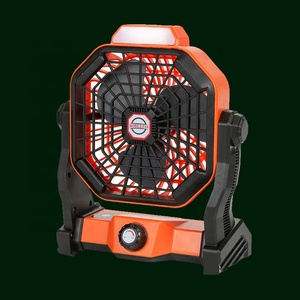 Ventilateur de camping extérieur portable avec lumière LED ventilateur de refroidissement alimenté par batterie pour <span class=keywords><strong>garage</strong></span> de voiture et ménage pour <span class=keywords><strong>tente</strong></span> de pêche <span class=keywords><strong>Amazon</strong></span> - Product Image 5
