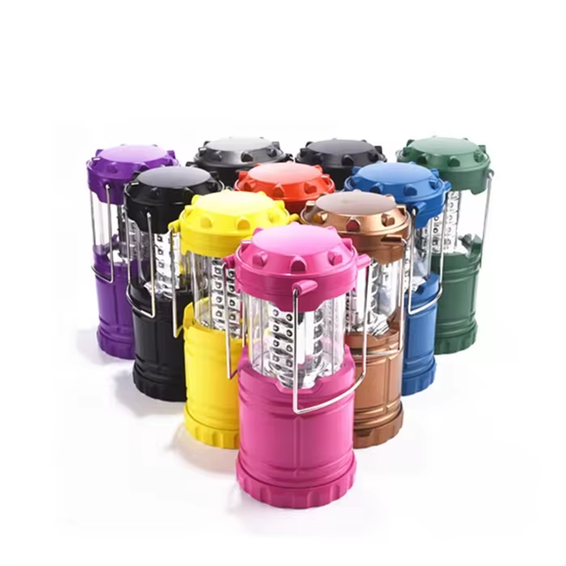 Hanging Portable Telescopic Led Camping Lantern Powered by AA Battery 30led 145 Lumens Super Bright