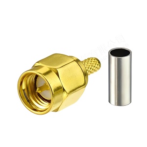 Linh kiện điện tử BNC N SMB TNC mcx <span class=keywords><strong>MMCX</strong></span> 50-Ohm <span class=keywords><strong>RF</strong></span> kết nối đồng trục - Product Image 2