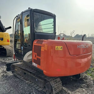Mini-excavatrice sur chenilles Hitachi ZX60 d'occasion certifiée CE, 6 tonnes, excellent état, prix compétitif, vente chaude - Product Image 4