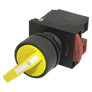 מתג בורר לוח בקרה תעשייתי 22mm מתג סיבובי 2 מצבים 3 מצבים עמיד - Product Image 1