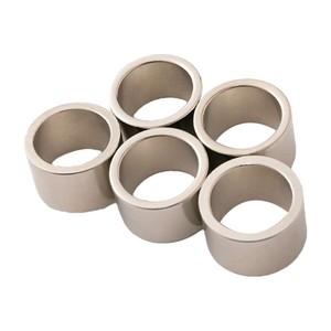 Aimants N35 N52 Cylindre Prix de gros Taille personnalisée <span class=keywords><strong>Aimant</strong></span> à tube en néodyme à cylindre <span class=keywords><strong>creux</strong></span> fort et diamétralement magnétisé - Product Image 1