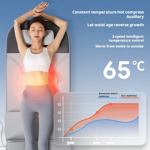 Nuevo diseño de tamaño estándar de cuerpo completo vibrador memoria Shiatsu masaje cojín colchón cuello masajeador - Product Image 2