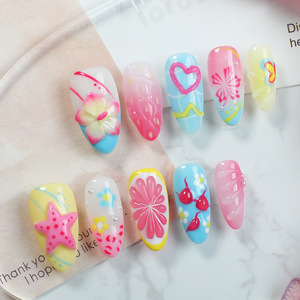 <span class=keywords><strong>Ongles</strong></span> pressés faits à la main personnalisés <span class=keywords><strong>pour</strong></span> la Saint-Valentin, cadeau très vendu, décoration d'<span class=keywords><strong>ongles</strong></span> 3D, boîte d'emballage <span class=keywords><strong>pour</strong></span> <span class=keywords><strong>faux</strong></span> <span class=keywords><strong>ongles</strong></span> - Product Image 2