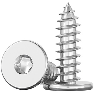 Tornillos Autorroscantes de Cabeza Plana Torx de Acero Inoxidable 304 Tianzhuo Hardware M2 M3 M4 M5 para la Industria de la Construcción - Product Image 1