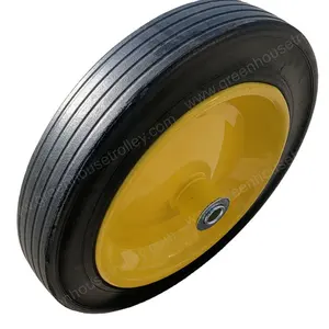13''x3'' solid rubber wheel 3.00-8 Wheelbarrow tire 13 inch solid rubber wheel for wheel barrows