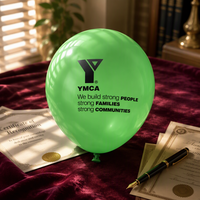 Article de Promotion Ballon en Latex à Air chaud faisant la Machine Ballon publicitaire gonflable Hélium Hydrogène Jouet promotionnel Noël 3.2g