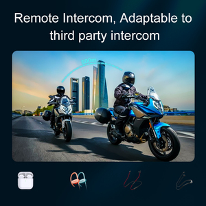 Casque de <span class=keywords><strong>moto</strong></span> avec interphone Y12 Pro, écouteurs sans fil, communication audio mains libres, casque étanche - Product Image 5