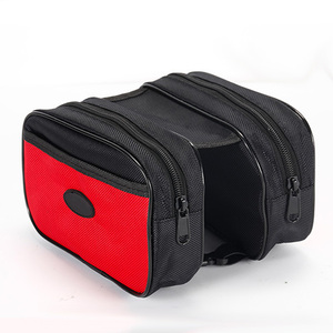 Bolsa de Sillín de Ciclismo Multifuncional Personalizada de Moda al por Mayor, Portátil, Impermeable, de Tela Oxford con Cremallera y Respaldo Suave - Product Image 1