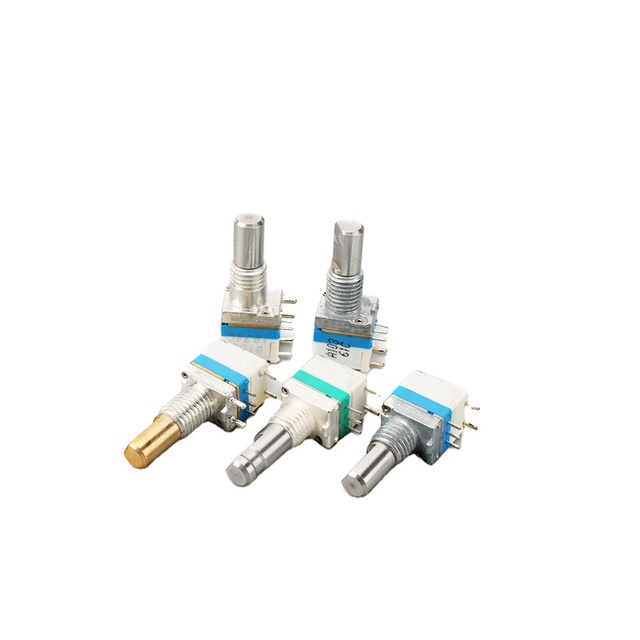 Beelee R08710NS SMT Metal Shaft Potentiometer 8mm Waterproof Potentiometer