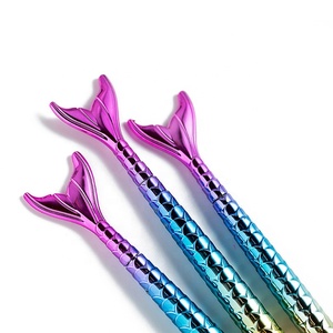 En gros promotionnel école enfants créatif mignon coloré sirène stylo à bille - Product Image 2