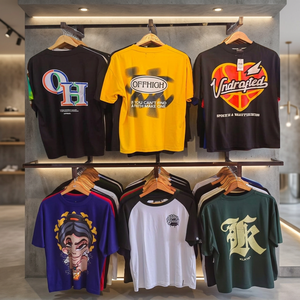 T-shirts de marque pour hommes, lot de surplus du Bangladesh, BDT236.99-352.45, prix bas, 200 MOQ pour expédition de surplus originaux - Product Image 3