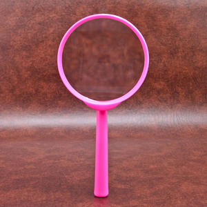 Lupa de mano con lente de plástico de 60 mm para lectura, experimentos escolares, libros, periódicos, observación - Product Image 1