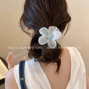 Новинка, корейская мода, заколки для волос с изображением акулы, милые заколки для волос с контрастными цветами для женщин, элегантные аксессуары для волос, подарок - Product Image 2