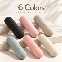 Ensemble d'haltères de Pilates en silicone avec logo personnalisé, 1 kg, 1,5 kg, 2 kg, 2,5 kg, poids de main en fonte pour studios, marques de fitness, vente en gros
