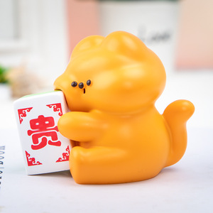 Yu Mo Craft Blind Box Figurines <b>Mini</b> Animal Ornaments <b>Desk</b> Decor Gift China Made - Product Image 4