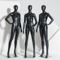 Mannequin femme en plastique noir mat, corps entier, style coréen, réaliste, pour vitrine de magasin de vêtements féminins