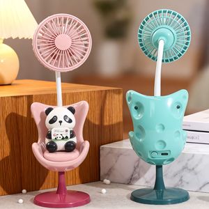 Lingpan <b>Mini</b> <b>Desk</b> Fan 7-9.9 In Battery Operated Foldable Chair Design For Kids Room Cooling - Product Image 4