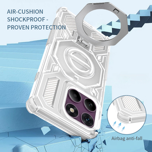 TPU + PC lai hợp thời trang thiết kế chống sốc trường hợp điện thoại với từ tính không dây sạc Vòng cho <span class=keywords><strong>Motorola</strong></span> cạnh 50 60 Fusion Pro - Product Image 3