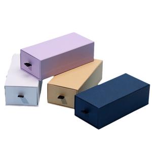 กล่องใส่แว่นกันแดดพกพาแบบพรีเมียมพิมพ์โลโก้ตามสั่ง กล่องกระดาษแข็งหลากสีรักษ์โลกสำหรับแว่นตา - Product Image 3