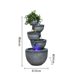 <span class=keywords><strong>Fontaine</strong></span> de <span class=keywords><strong>jardin</strong></span> en résine pour intérieur et extérieur, élégante décoration murale aquatique pour la maison et le <span class=keywords><strong>jardin</strong></span> - Product Image 6