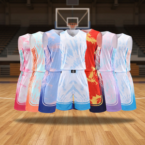 เสื้อบาสเก็ตบอลสำหรับฝึกซ้อมทีมผู้ตัดสินแบบแห้งเร็ว ระบายอากาศได้ดี ผลิตจากโพลีเอสเตอร์ 100% พิมพ์ลายด้วยเทคนิคการถ่ายเทความร้อนตามสั่ง สำหรับทั้งชายและหญิง - Product Image 4