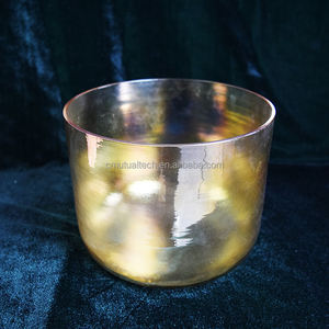 Q是心态教练透明水晶石英歌唱碗99.9% 石英声音治疗 & <span class=keywords><strong>Thearapy</strong></span> - Product Image 5