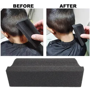 Éponge à cheveux pour barbier, brosse éponge, éponge de nettoyage pour cheveux, mousse, prix d'usine - Product Image 4
