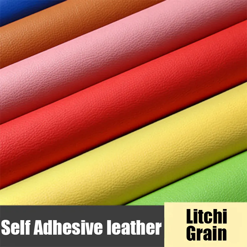 High Quality Self Adhesive PU Leather For Shoes, bags,sofa,wall,furniture,seat,notebook