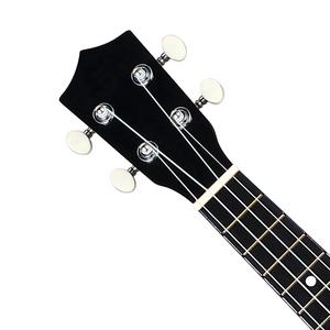 Ukelele pintado con sintonizador, ukelele Popular Soprano de 21 pulgadas, línea de dibujo Soprano de tilo, OEM ODM CN;JIA, madera sólida teñida - Product Image 4