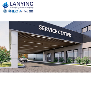 工業用プレハブ鉄骨構造ワークショップ工場倉庫デザインショールームCE証明書 - Product Image 3