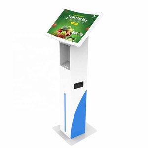 ODM Self Service Kiosks Receipt <b>Printer</b> QR Code <b>Scanner</b> Nfc RFID Reader 23.6" 32"self-service Food Ordering Kiosk Horizontal - Product Image 1