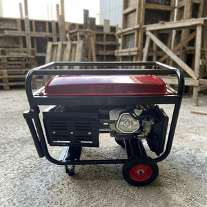 เครื่องกำเนิดไฟฟ้าเบนซิน SS SAMSON 5KVA 5KW เครื่องยนต์ 4 จังหวะ 240V 3600 รอบต่อนาที แบบพกพา พร้อมหูหิ้วและล้อ - Product Image 5