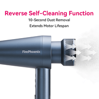 Sèche-cheveux autonettoyant FirePhoenix M2 MAX 2800W avec filtre détachable, moteur 36mm, sèche-cheveux professionnel de salon, longue durée de vie
