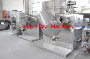 Premezclador de polvo seco Industrial de acero inoxidable, tambor giratorio, máquina mezcladora <span class=keywords><strong>3D</strong></span>, licuadora de laboratorio tridimensional - Product Image 5