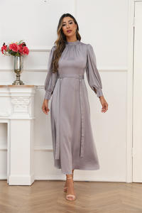 Abaya Islamica di Lusso Dubai 2023, Bellissimi Design <span class=keywords><strong>Istanbul</strong></span>, Abbigliamento Tradizionale Musulmano di Alta Qualità, Accessori per Donne - Product Image 3