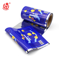 Fabricant chinois d'emballages en plastique pour chips de pommes de terre, emballages personnalisés pour en-cas, rouleaux de film avec feuille d'aluminium
