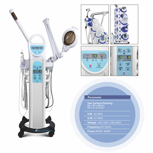 9 in 1 Facial Steamer <b>Machine</b> Magnifying Lamp Mirror Skin Care Deep Cleaning Spa Salon Beauty Equipment Instrument - Product Image 4